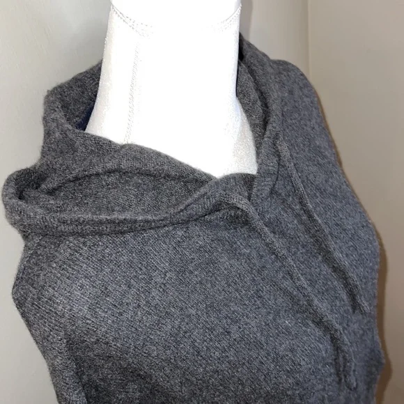 Patagonia Mens Gray Recycled Cashmere Sweater Hoodie Size L - Picture 5 of 13